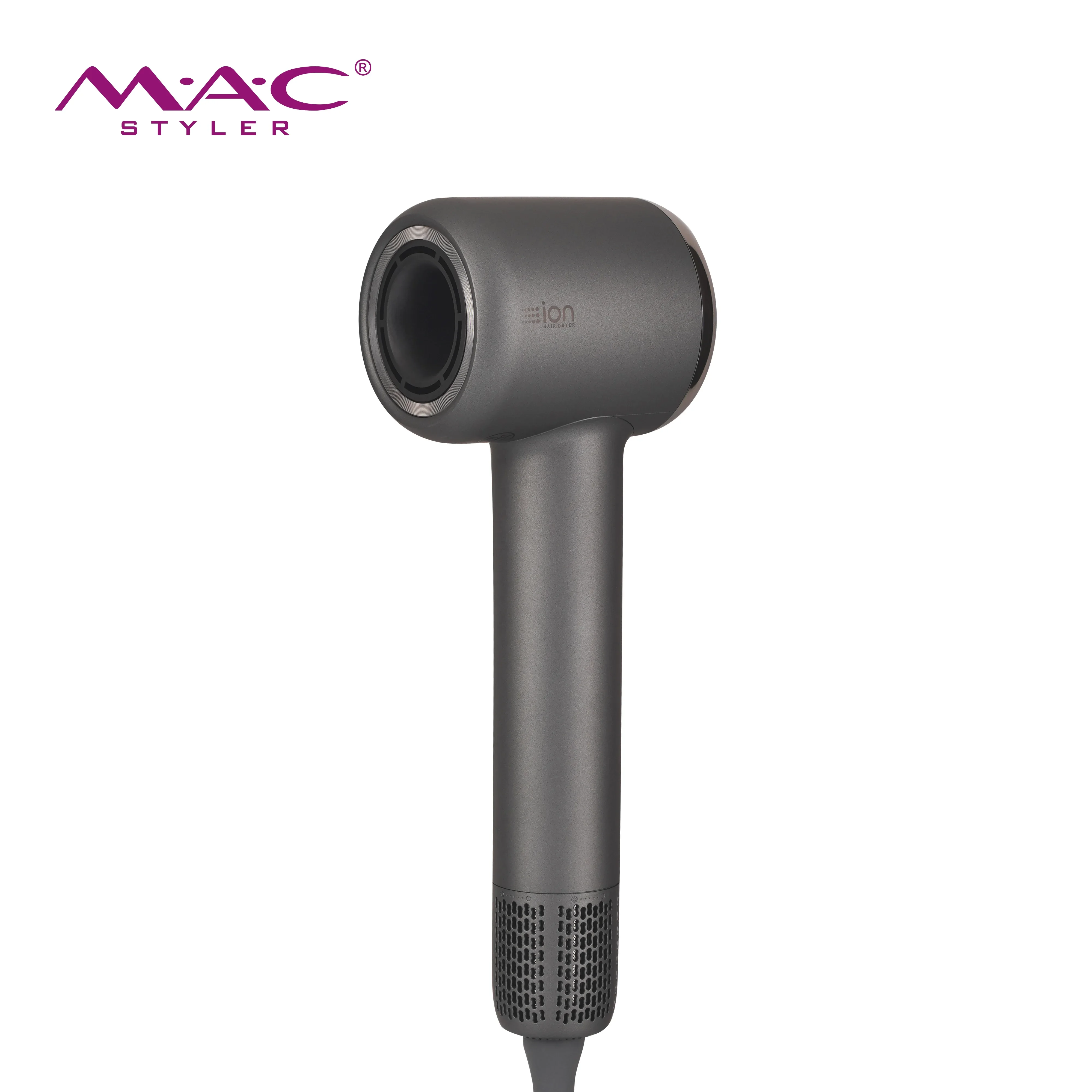 

MAC High Speed Magnetic Dryer Concentrator 110000 rpm Removable Innert Air Cover Salon Hair Dryer