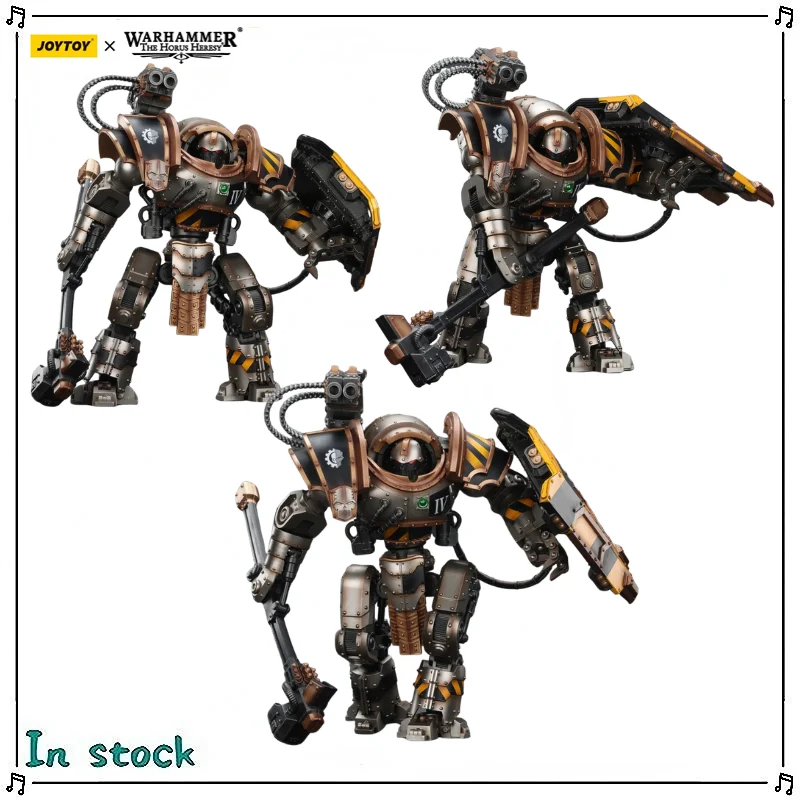 Figura de Acción JOYTOY 1/18 Original Warhammer 40K Iron Warriors Iron Circle Domitar-Ferrum Class Battle-automata