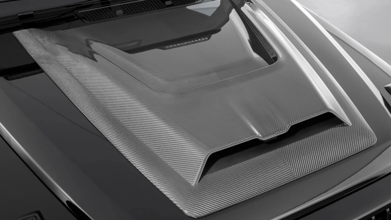 

Dry Carbon Fiber Black Hood Modified Retrofit Upgrade for MercedesS Benz G Class W464 W463 G63 G500 G400 G450