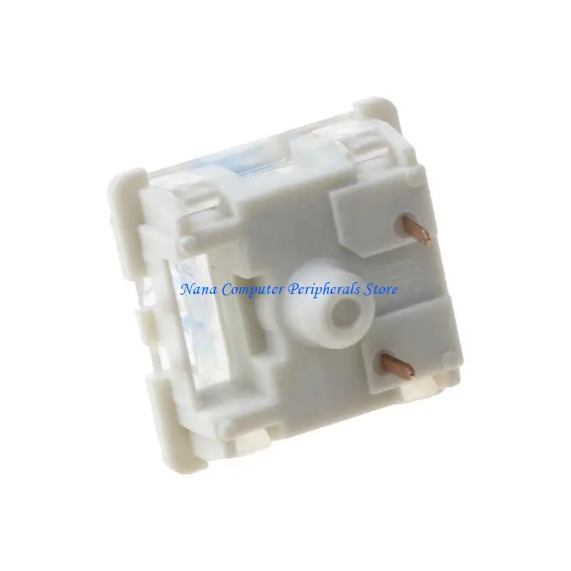 F68C 3pin 60g Bluish White Switch Linear Switches For Mechanical keyboard (10PCS)