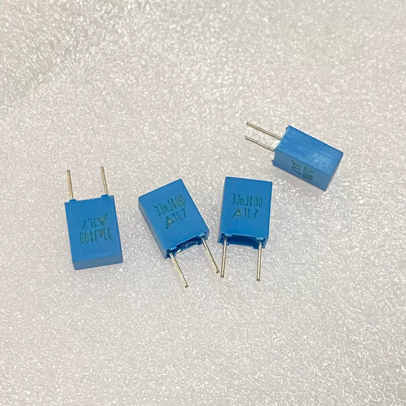 10-100pcs 0.033uf/400v 333j 33nJ400 400V33NF imported polyester film capacitor