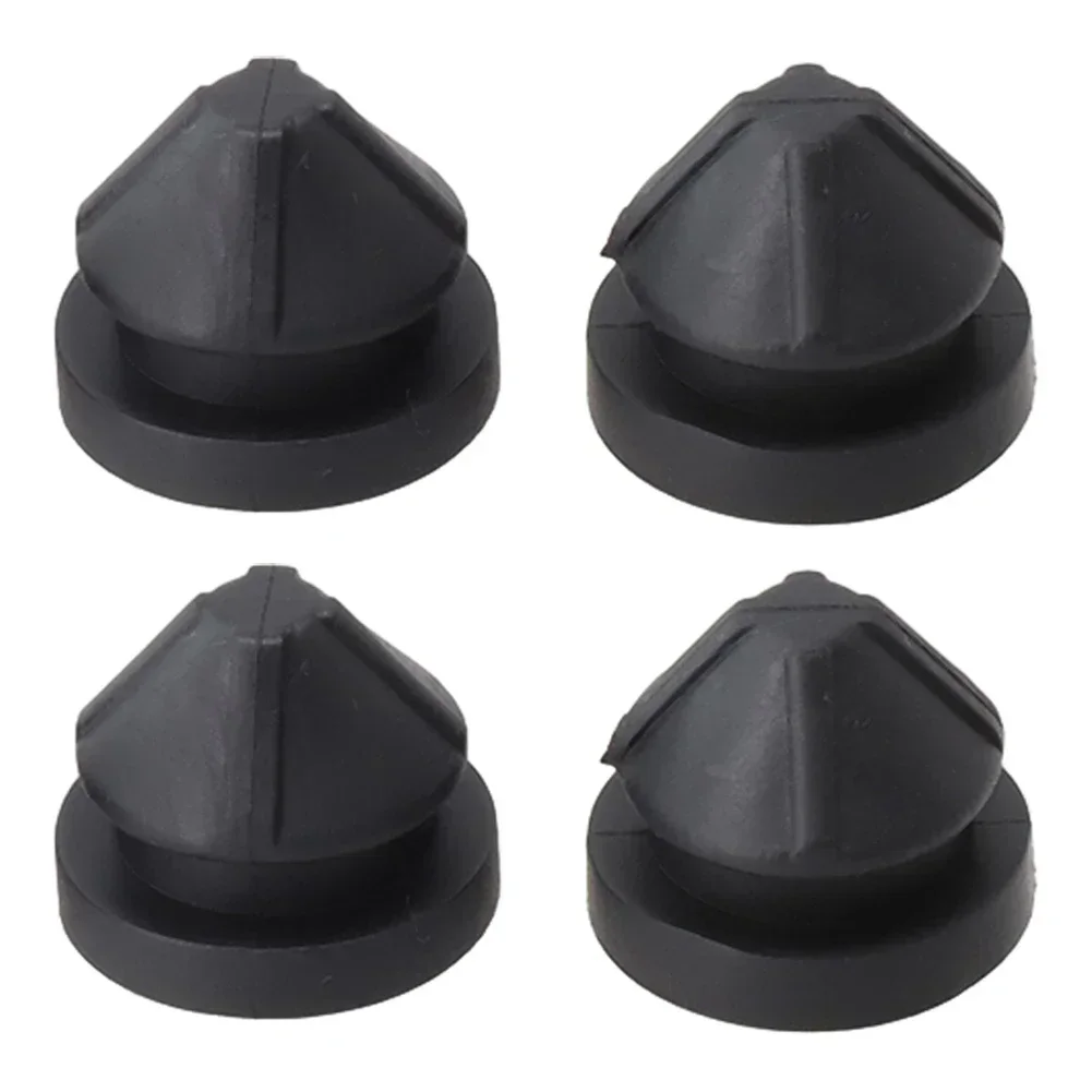 4pcs Buffer Cushion Diesel Petrol Engine Bonnet Hood Air Intake Filter Grommet Rubber Pad Under The Air Filter Housing