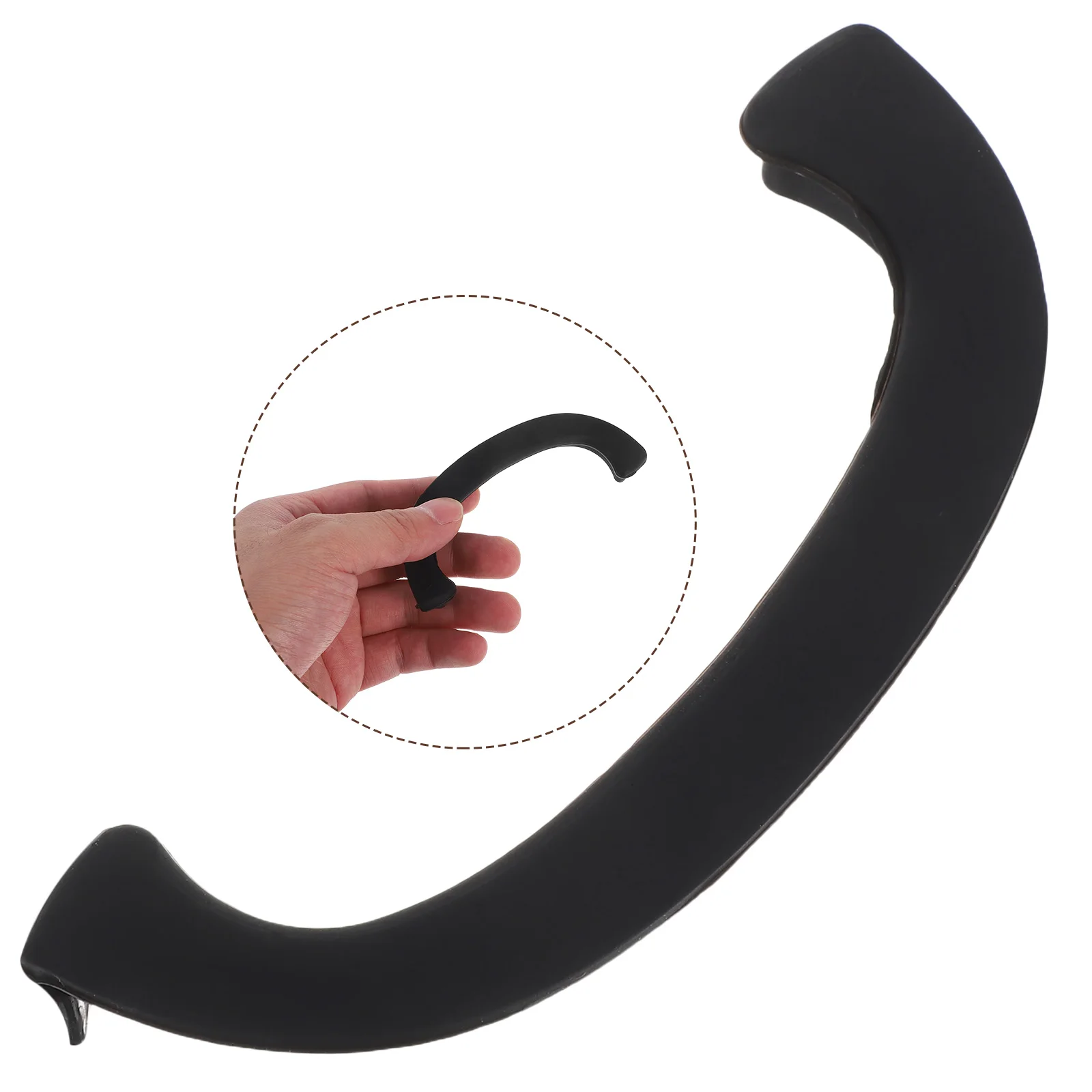 

Violin Protective Sleeve Rubber Side for Clip Panel Protectors Black Middle Waist