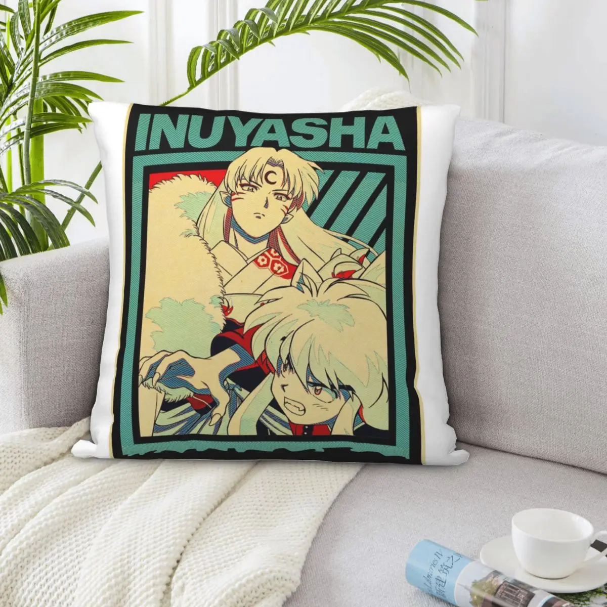 

InuYasha 001378 Home Decor Cushion Cover Pillow Case Covers Dakimakura Pillow Case Pillow Cover