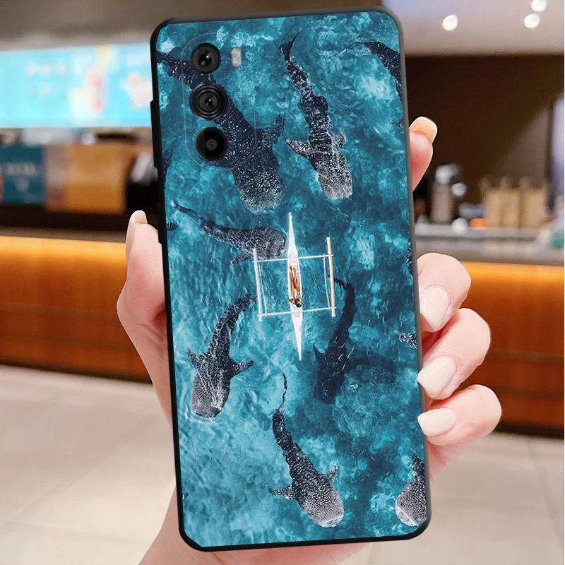 Etui na telefon Motorola Edge 50 40 Pro 60 50 40 30 Ultra Neo Fusion Moto G85 G72 G53 G54 G84 G13 G32 Ocean Whale Shark