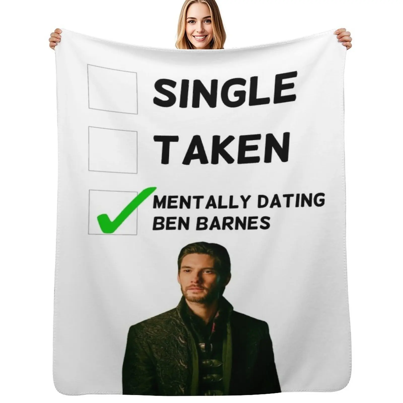 Dating Ben Barnes Throw Blanket Luxury Throw Hair manga Polar wednesday Soft Beds Blankets