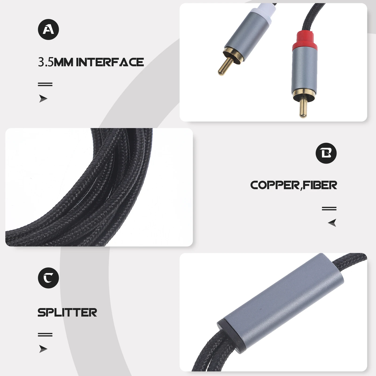 Dual 3.5Mm Audio Sp… - image