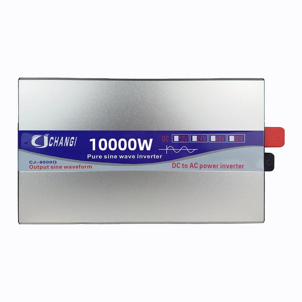 

Pure Sine Wave Inverter DC 12v To AC 110V/220V 6000W 8000W Transformer Power Converter Solar Inversor US EU Universal Socket