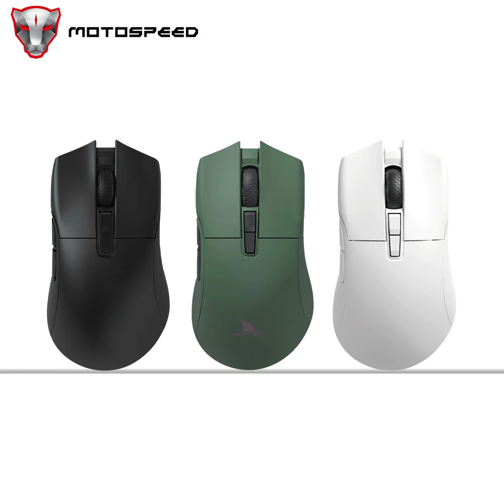 Motospeed Darmoshark N3 Bluetooth Wireless Esports Gaming Mouse PAM3395 Optical Sensor 26000DPI 7 Key TTC For Computer Laptop PC