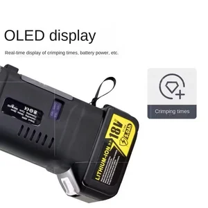 Es-1525 Mini Battery Pipe Crimping Tool para Duct Systems, Copper Fittings e Multi-Layer Pex Pipe 6 principais vendas alicates de cravar multicamada - №6