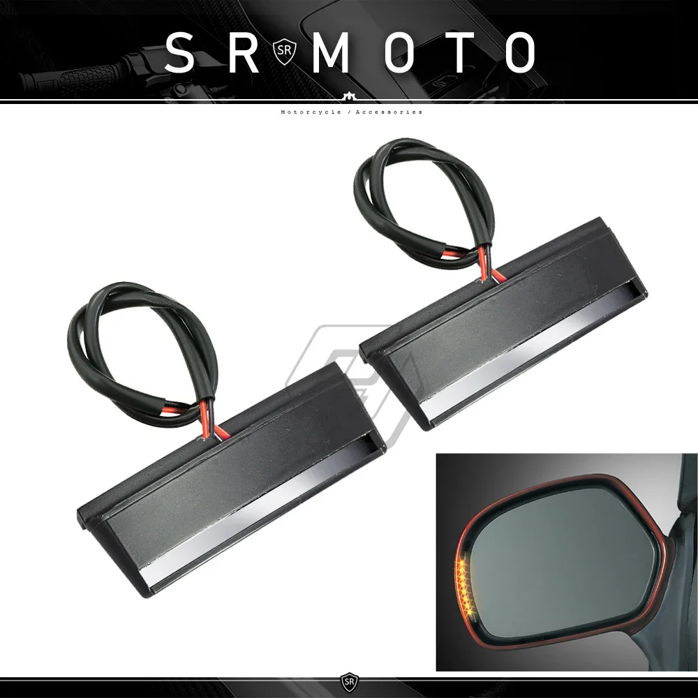 

Motorcycle Turn Signal LED Side Mirror Light Case for Honda goldwing gl1800 GL 1800 2001-2017 (#7513)