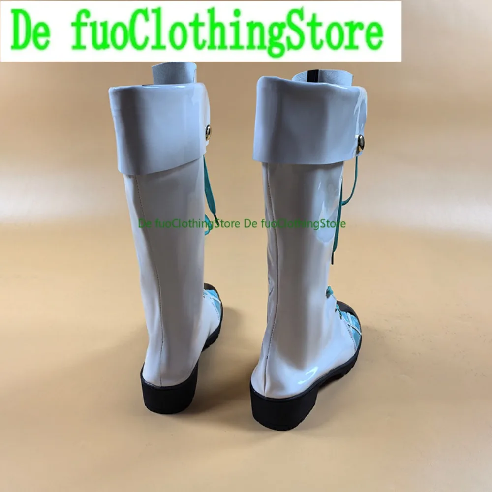 Buty do cosplayu DefuoClothing Girl Detective Ver, botki anime, buty do gier anime, buty i botki do odgrywania ról, na Halloween.
