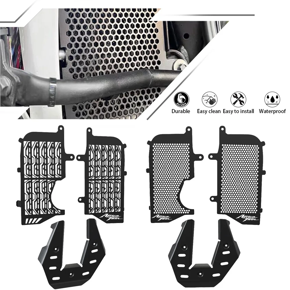 For Honda CRF1100L Africa Twin DCT CRF 1100 L Adv Sports Radiator Grille Guard Cylinder Head Engine Guard 2020 2021 2022 2023