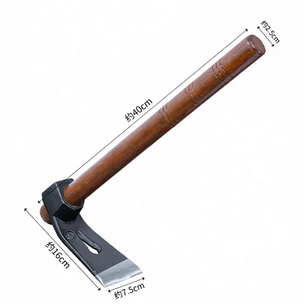 Outdoor Garden Hoe Hand Tool For Weeding Soil Cultivating Digging Bamboo Shoots Portable Farm Vegetable Growing Equipment