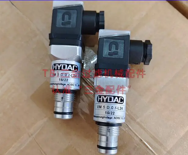 

Original VD5D.0/V-L24 Hydrac Pressure Switch Sensor VR5D.1-VR2.5D.1-L24 Hydrac warmly for 1 year