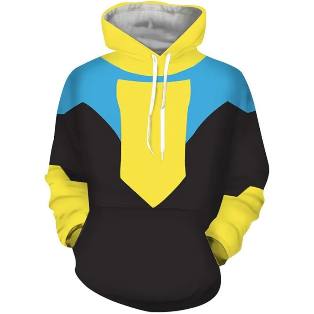 

Adult Anime Cosplay Costume Novelty 3D Printed Hoodie Hero Cosplay Pullover Hoodie Women's Fashion Long Sleeve Top