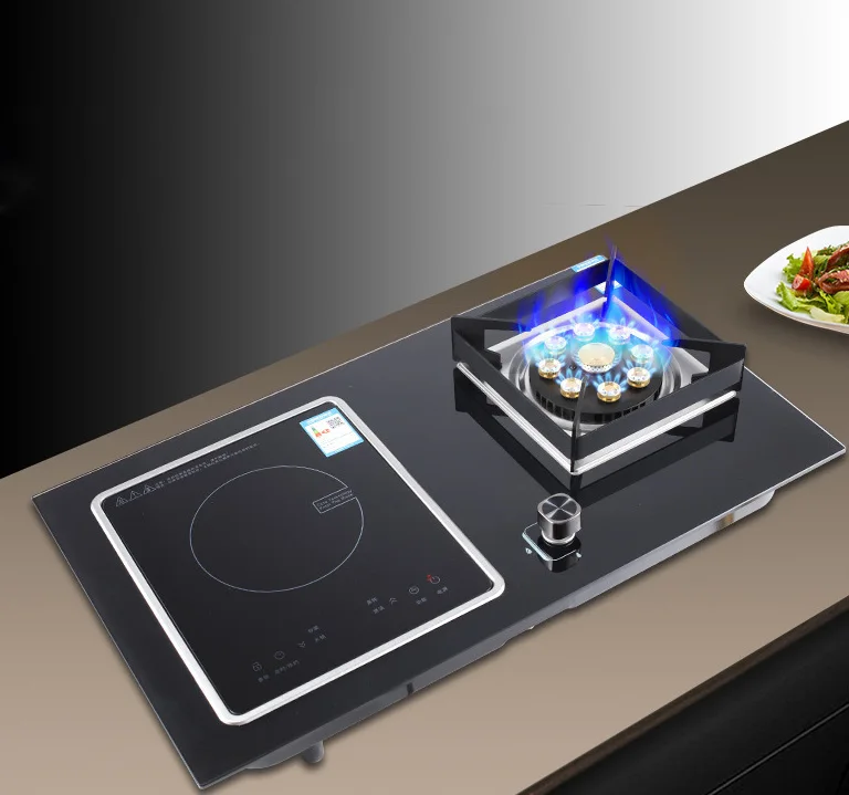 OEM折りたたみ式ガスストーブ - ダブルバーナー内蔵/卓上天然ガスコンロ、多目的家庭用キッチンレンジ