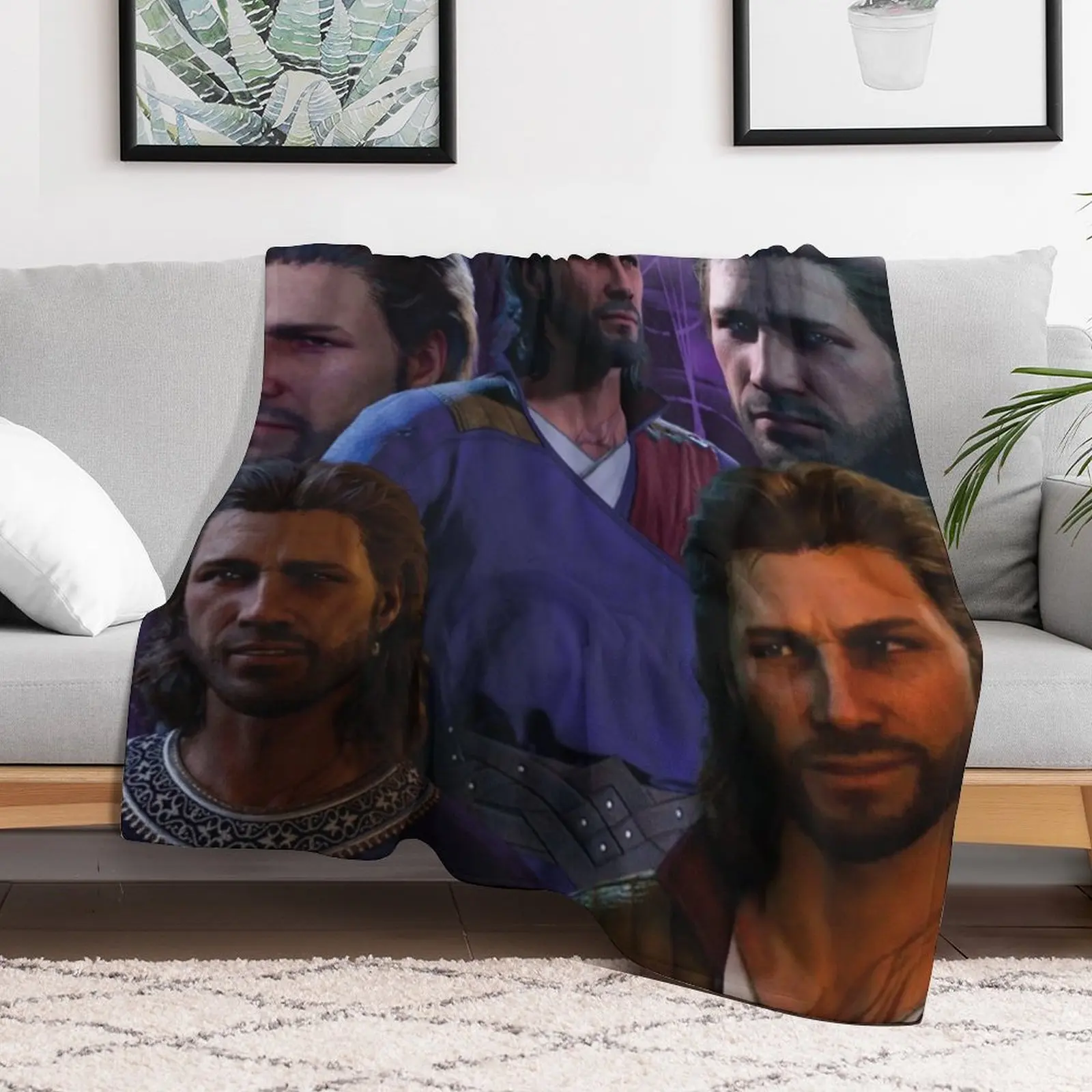 

Gale of Waterdeep Throw Blanket Extra Large Throw Decorative Throw For Decorative Sofa Luxury Designer Blankets