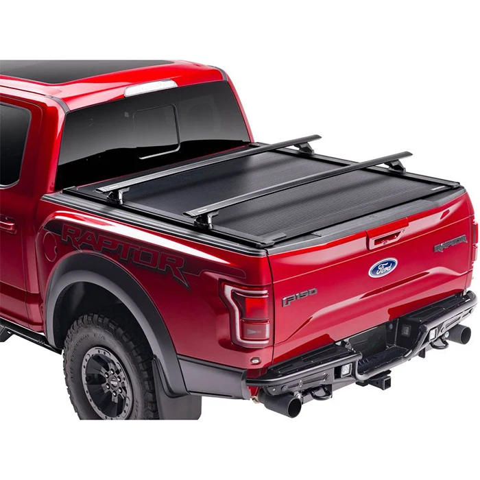 Aluminum Alloy Retractable Tonneau Cover Ford F150 Toyota Hilux Chevrolet Silverado Pickup Truck