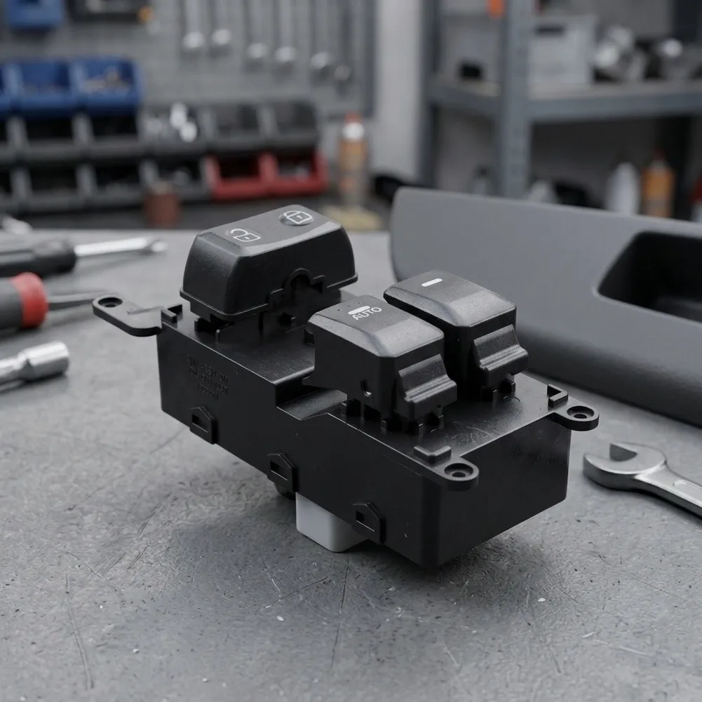 For Smooth Window Control Power Window Switch Front Left Switch OE Factory Specifications Direct Bolt-on Replacement