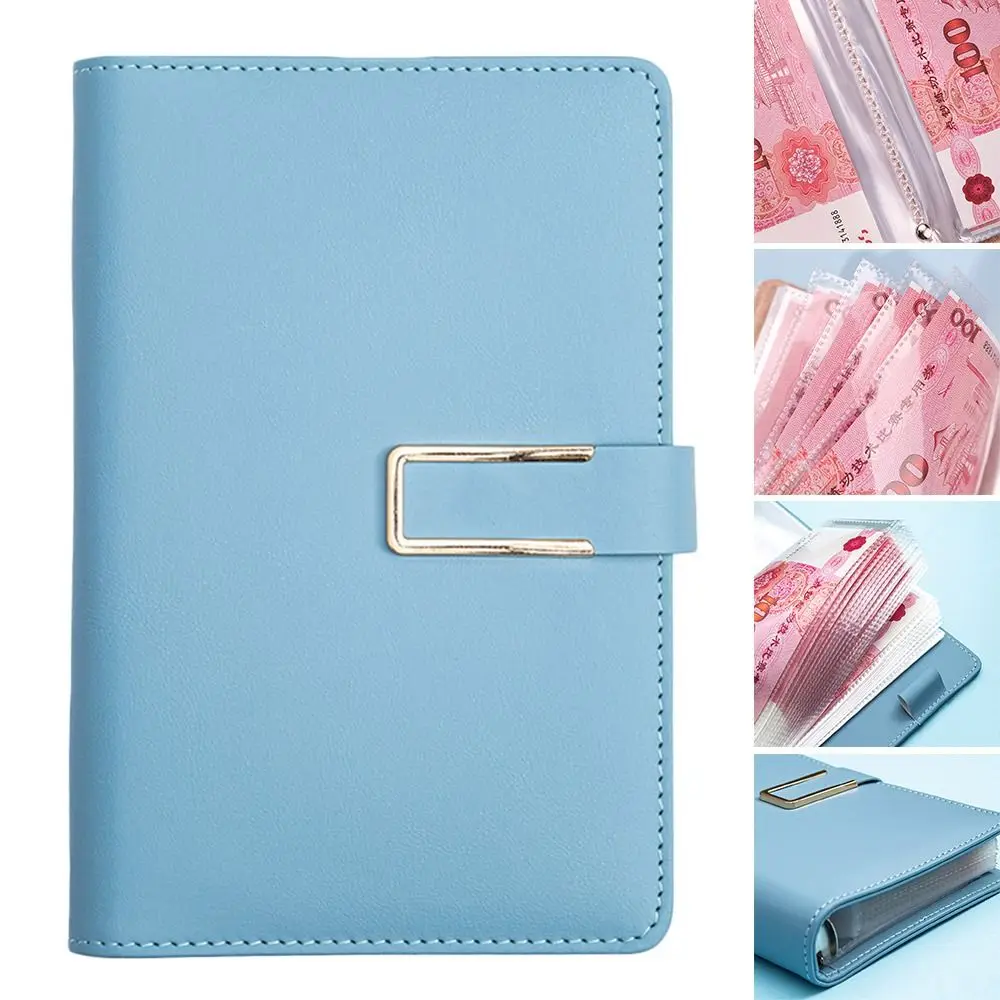 Large Capacity 100 Envelopes Money Saving Challeng Reusable Waterproof Envelope Challenge Binder Get Rich Overnight