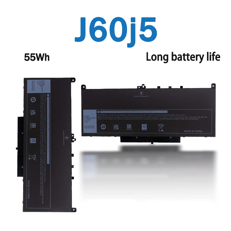 

AUSSY J60J5 7,6 В аккумулятор для ноутбука DELL Latitude E7270 E7470 серии J60J5 R1V85 MC34Y 242WD 55WH