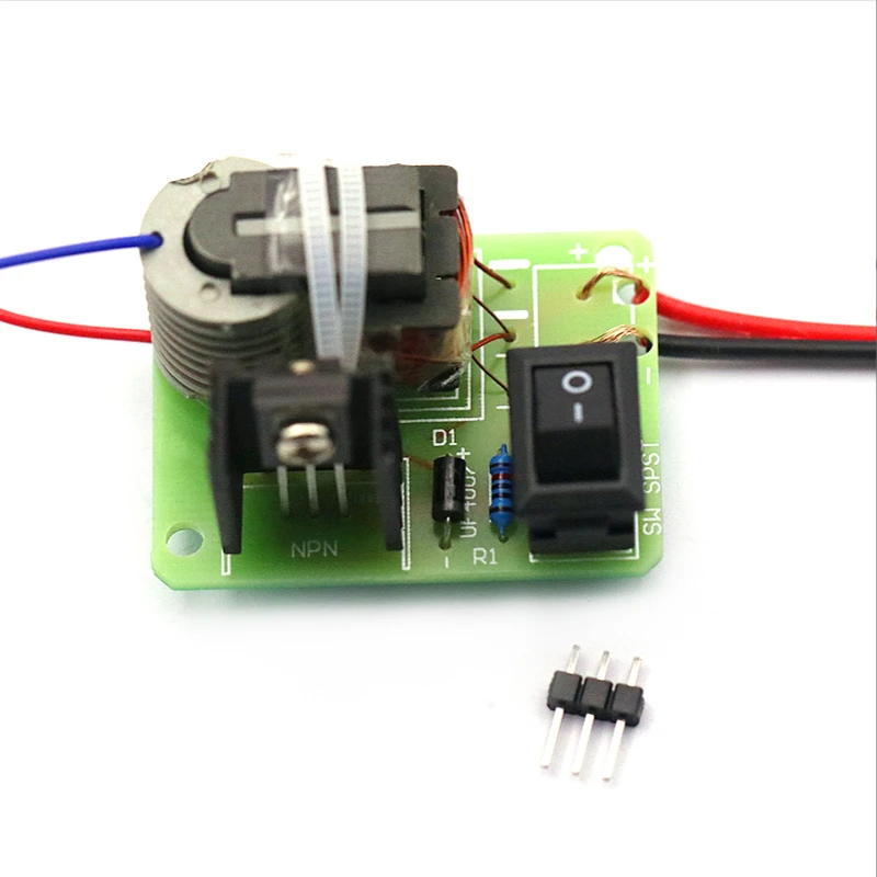 DC High Voltage Generator Arc Cigarette Igniter Coil Kit DIY Booster Board Inverter High Voltage 15KV