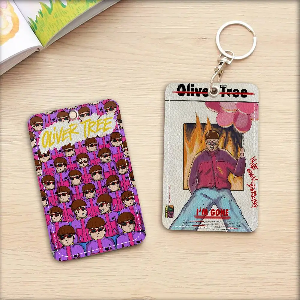 Singer Oliver Tree Nickell Card Holder Suitable for Bank Business Work Card Holder Credit ID Card Badge Bag Holder Keychain