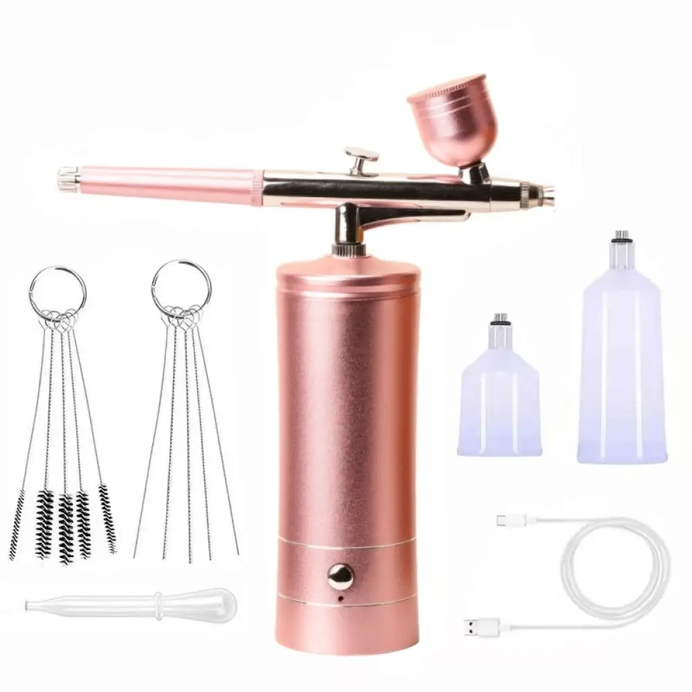 Electric Nano Mist Applicator For Face Hydration Nail Art Gradient Airbrushing Cake Coloring Hobby Model Crafting