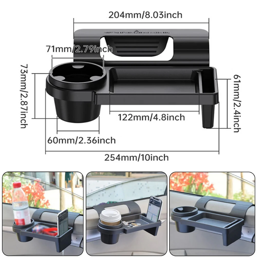 Car Side Door Window Storage Bag Hanging Storage Rack Cup Holder Multifunctional Car Storage Box Car Mobile Phone Holder