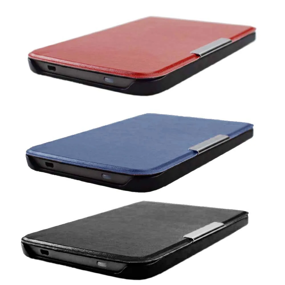 Smart Case for Pocketbook 606 628 633 Basic 4 Touch Lux 5 Pocketbook 633 Color Cover Shell 6 Inch Ebook Protective Funda Capa