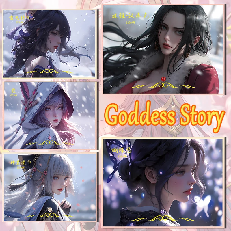 

Goddess Story Diary of a Honey Love Boa Hancock Kochou Shinobu Kamisato Ayaka Yor Forger SSS card Toy collection Birthday gifts