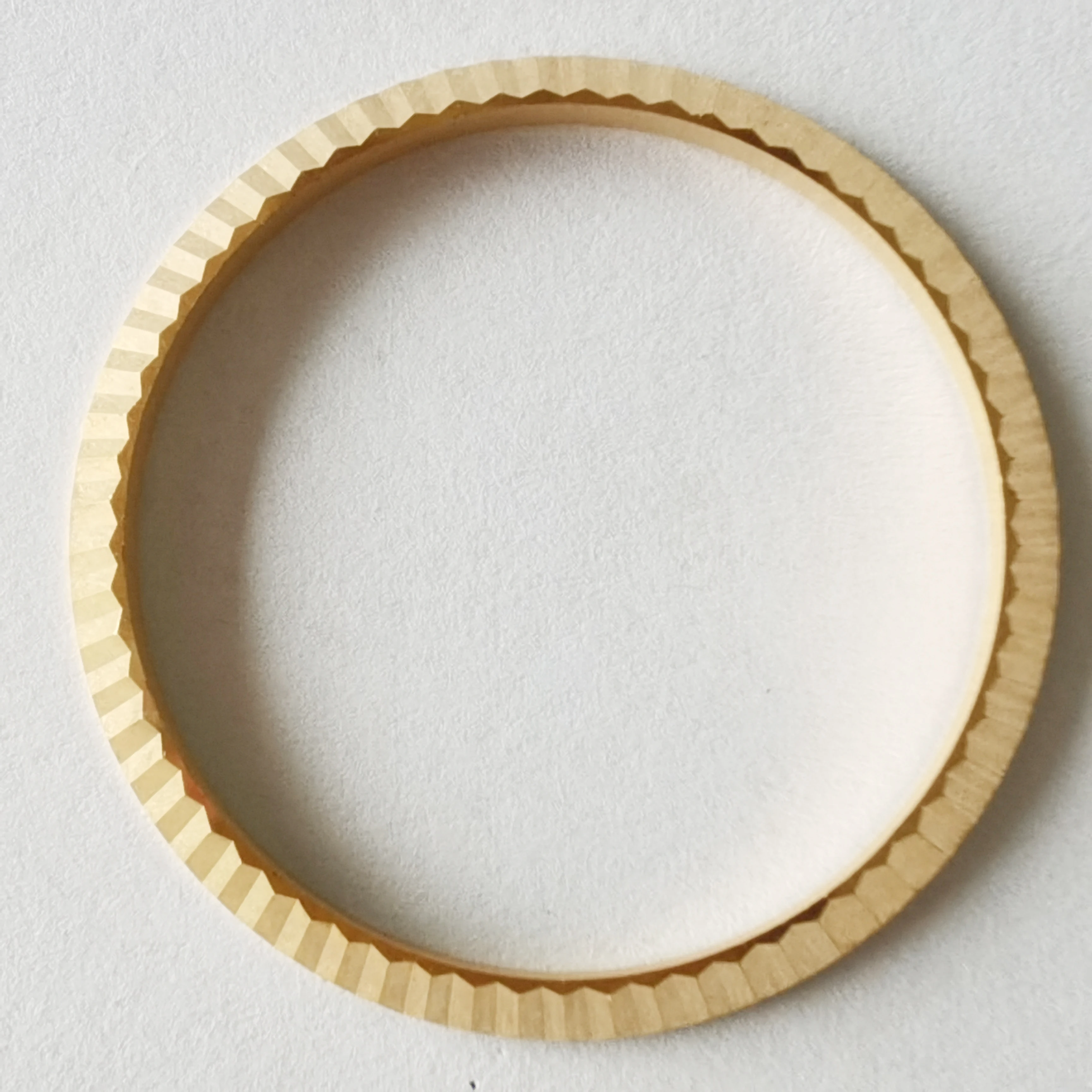 16234 moldura canelada aço inoxidável prata caixa de relógio anel mod substituir peças terno para dd 36mm caso inserções de substituição padrão