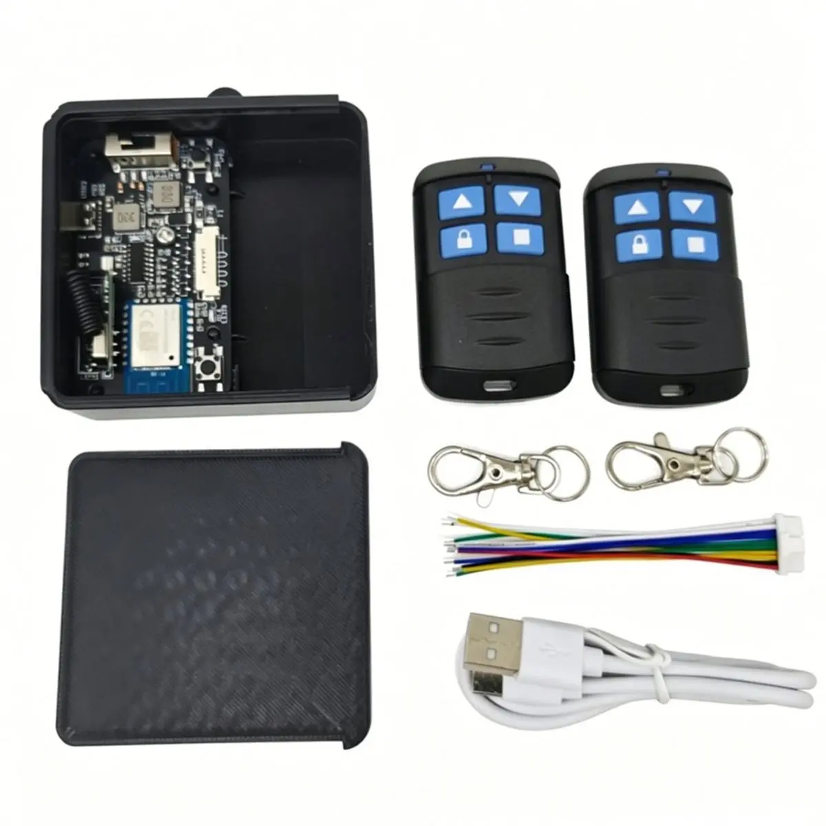 

【TODAY-BUY】~@ TW01 Super Interface Wifi Adapter Box, 3-12V Wireless RF Remote Control, Suitable for Cars, Garage Doors and More