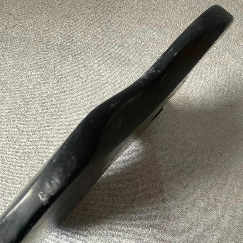 IB952 Black Color Soild Wood 4 String Electric Guitar Bass Body Left Hand JB Pickups Paints Scratches Replace and DIY view 2