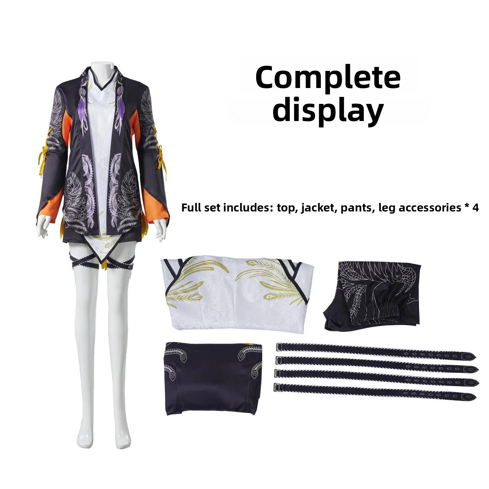 

Хэллоуин Косплей Железный Кулак Лин Сяою Костюм Женская Традиционная Этническая Сценическая Одежда Ролевой Наряд