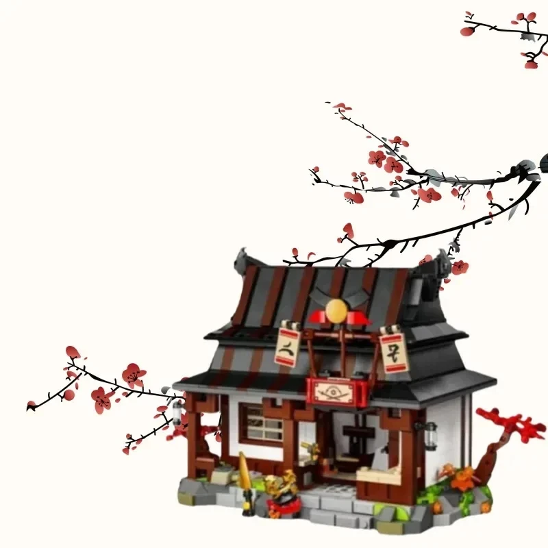 2026 Creative Series Ninja Four Weapons Blacksmith Shop Adult Difficult Assembly Kit Toy Model Gift Jewelry view 2