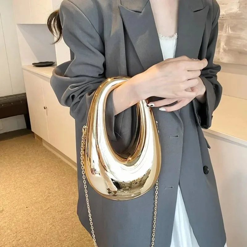 

2025 Новая женская модная простая сумка через плечо, высококачественная дизайнерская сумка через плечо, акриловые индивидуальные кошельки и сумки