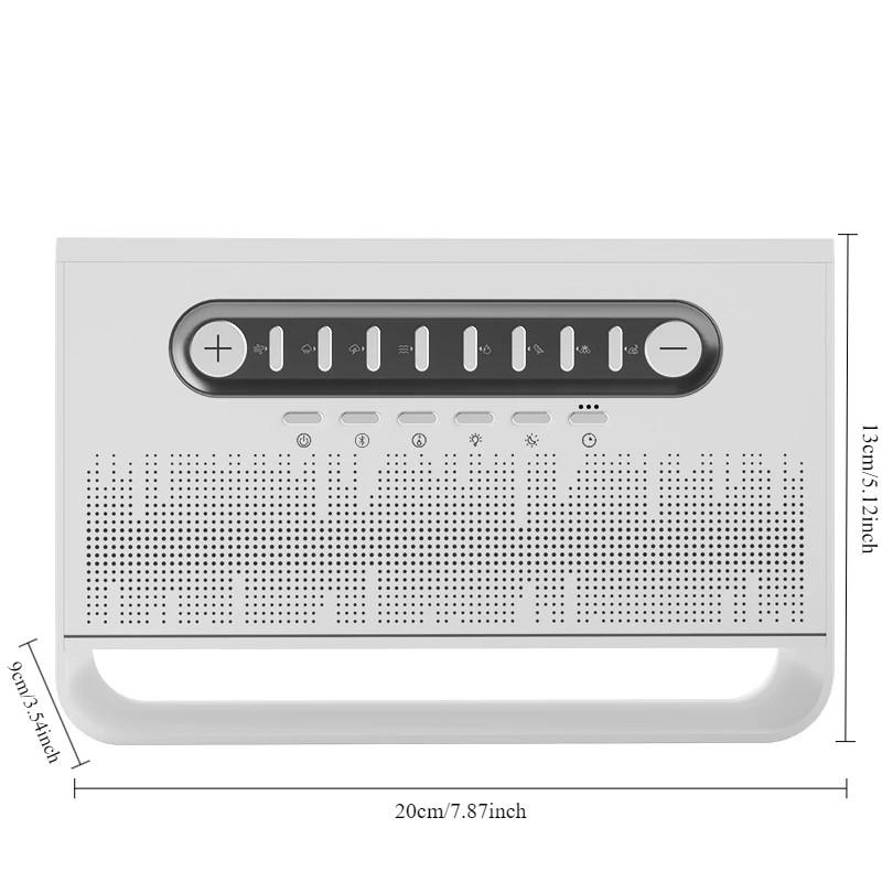 3 In 1 Simulation Flame Humidifier Bluetooth Speaker White Noise Machine Sleep Night Light Essential Oil Aroma Diffusers