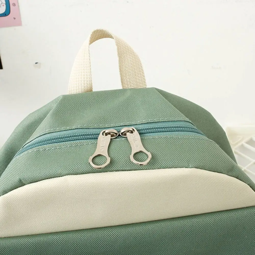 Mochila de nailon de gran capacidad para niños, bolso escolar de lona, estilo coreano