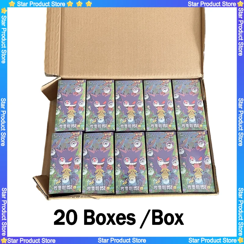 carte-pokemon-all'ingrosso-ptcg-cinese-semplificato-zhu-zi-151-serie-change-blind-box-carte-da-gioco-da-collezione-regalo-giocattolo-gengar