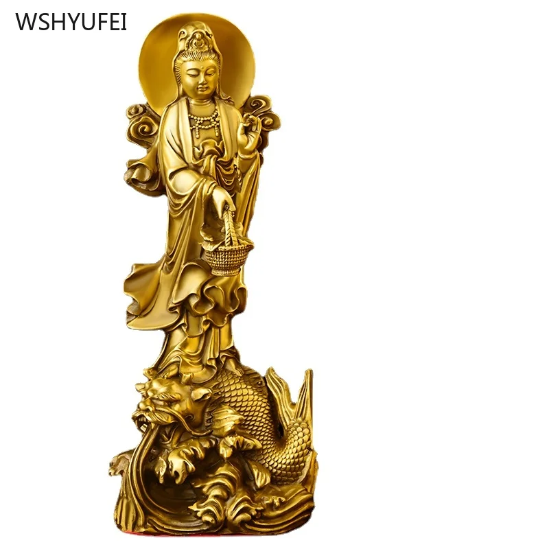 

brass Pure handmade Chinese style Buddhist tools in Buddhist temples Pray for blessings Desktop decoration home decoration