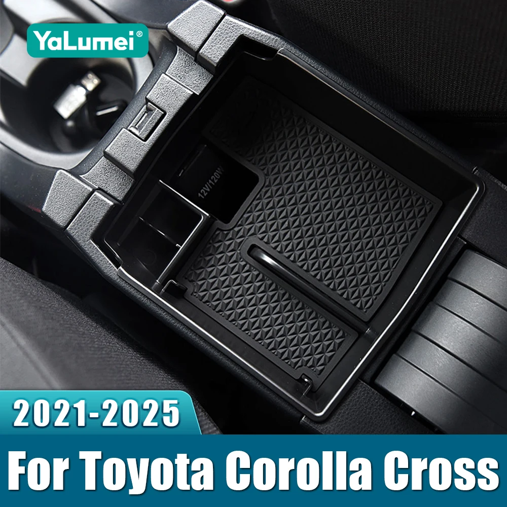 Für Toyota Corolla Kreuz XG10 2021 2022 2023 2024 2025 Auto Zentrale Konsole Armlehne Box Lagerung Container Organizer Halter tablett