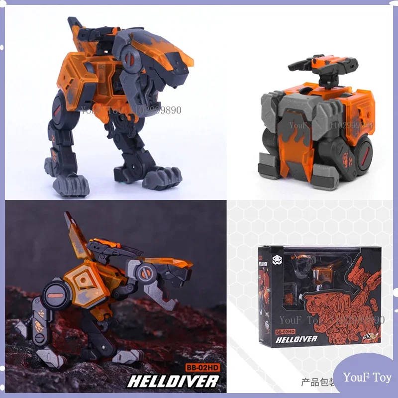 In Stock Beastbox Bb-02hd Helldiver Anime Action Figure Model Doll Kid Toy Gifts