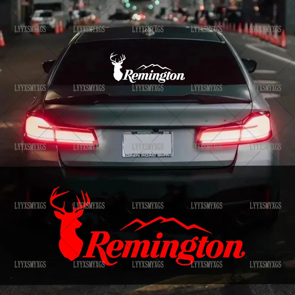 

Self-Adhesive Custom Buck Remington Firearms Car Stickers Waterproof Sunscreen Vinyl Decal PVC wholesale Car Accessories