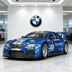 1:32 BMW M6 GT3 Rally Car Alloy Model Car Toy Diecasts Casting Sound and Light Car Toys For Children Vehicle