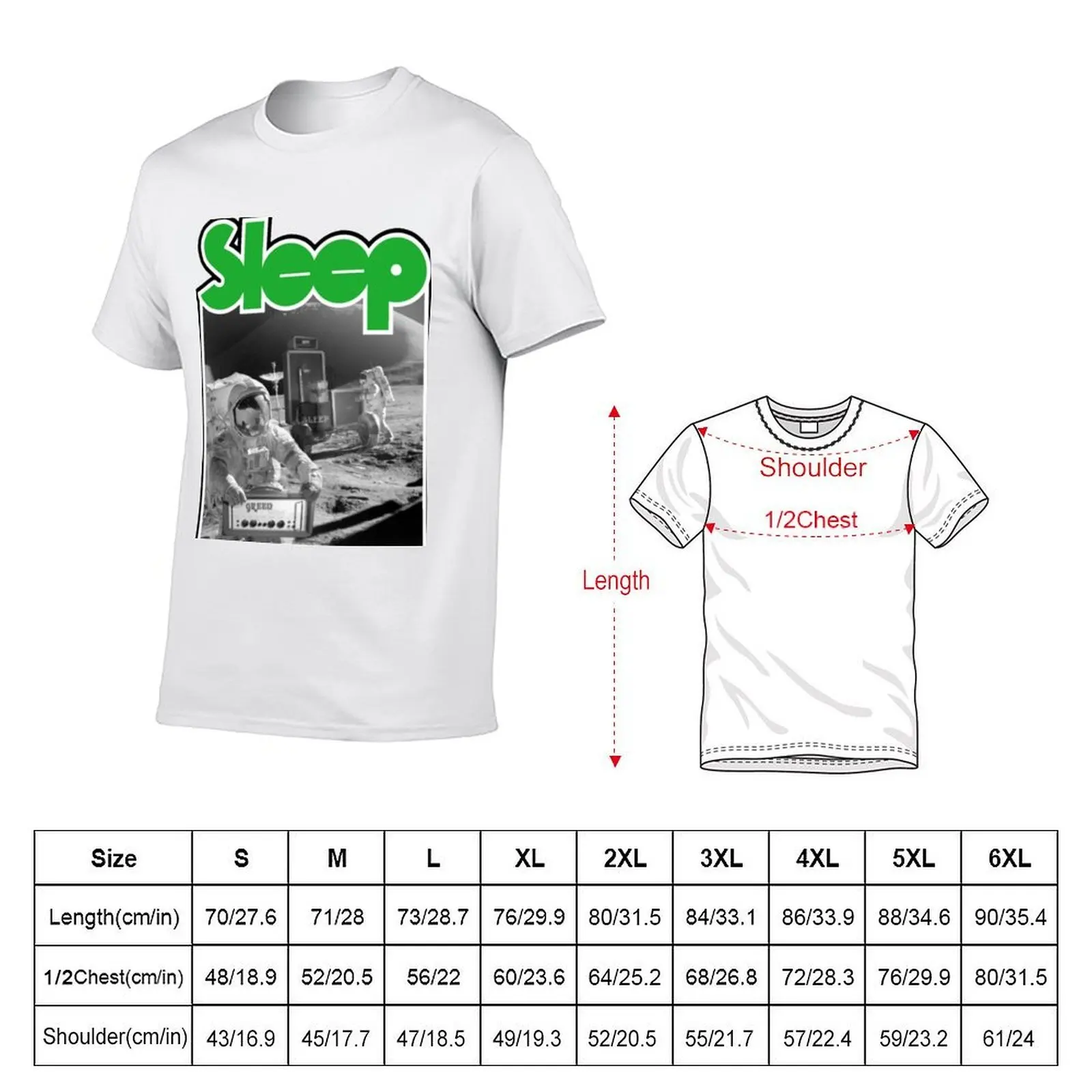 Sleep T-Shirt men t shirt cotton 100% t shirts for man cotton funny T-Shirt