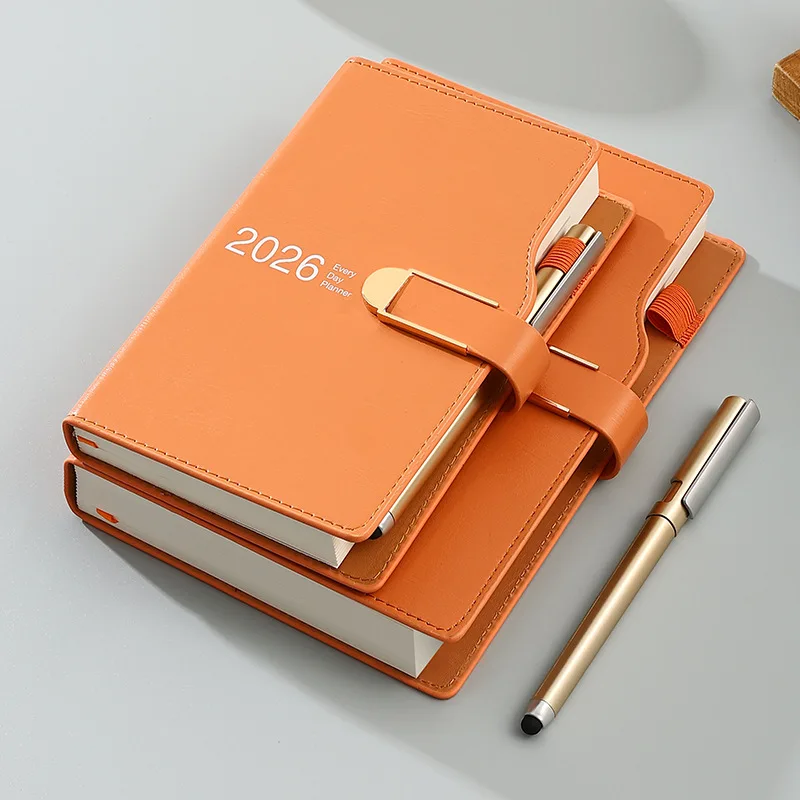 Planner 2026 Agenda Diary Calendar Daily Notebook Stationery Journal Organizer Bullet Notepad A5 A6 Note Book Sketchbook Plan