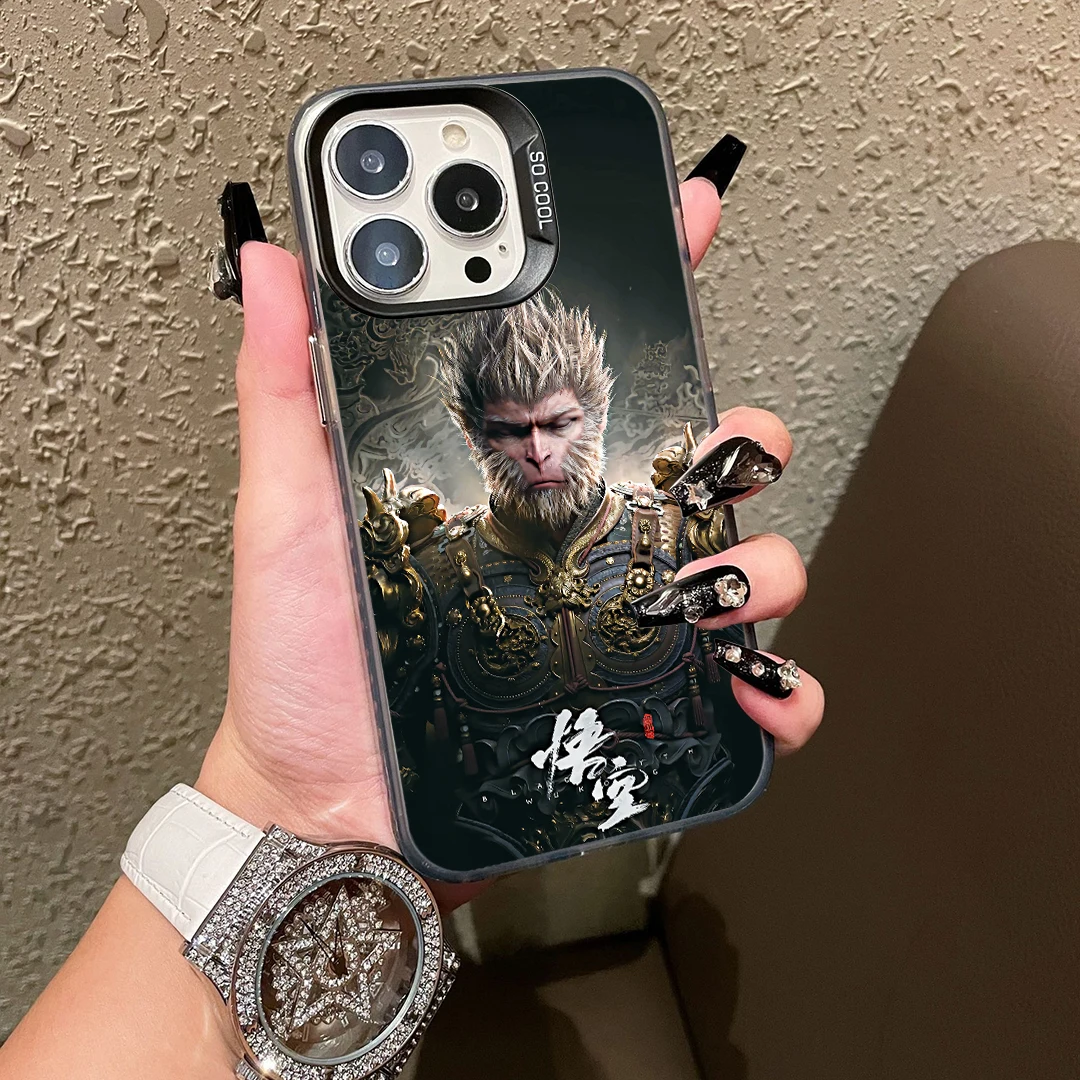 

Black Wukong Phone Case For Realme C2 C20 C20A C21 C21Y C25 C25S C25Y C3 C33 C35 C3i C53 C55 C67 Cases Myth Game Cover Funda