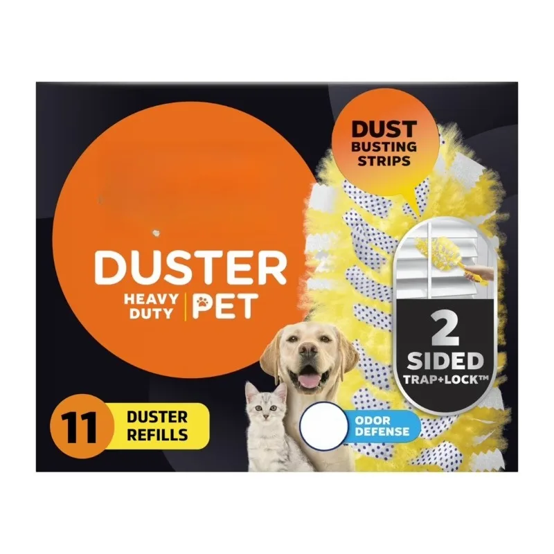 

Сменные насадки для уборки Dusters Heavy Duty Multi-Surface Duster, для уборки после домашних животных, 11 штук